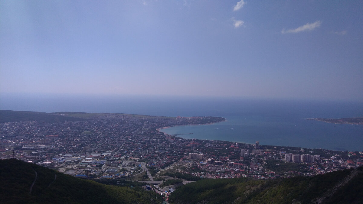 Геленджик с птичьего полета