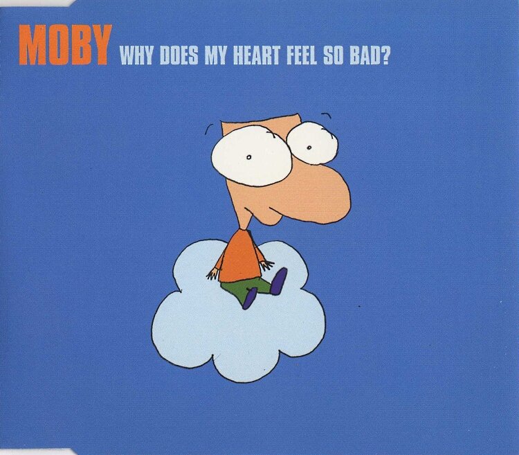 Обложка сингла "Why Does My Heart Feel So Bad?" американского музыканта-электронщика Moby