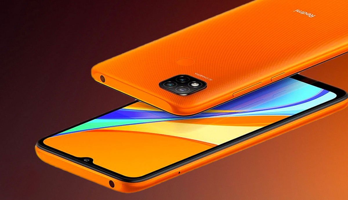 Redmi 9c в оранжевом цвете