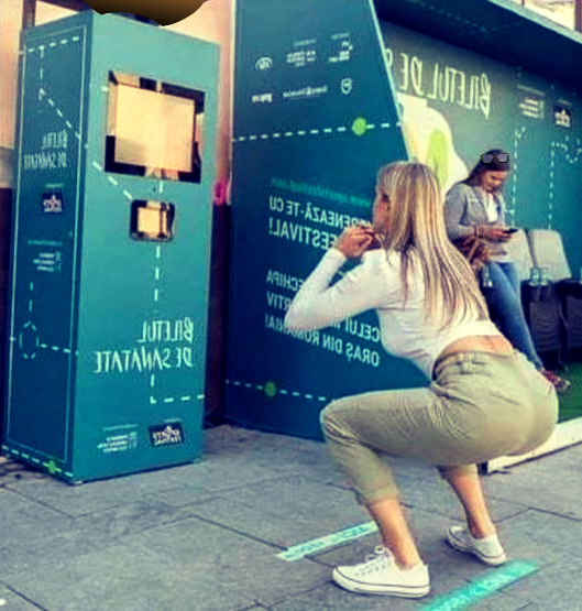 20 приседаний = бесплатный проезд