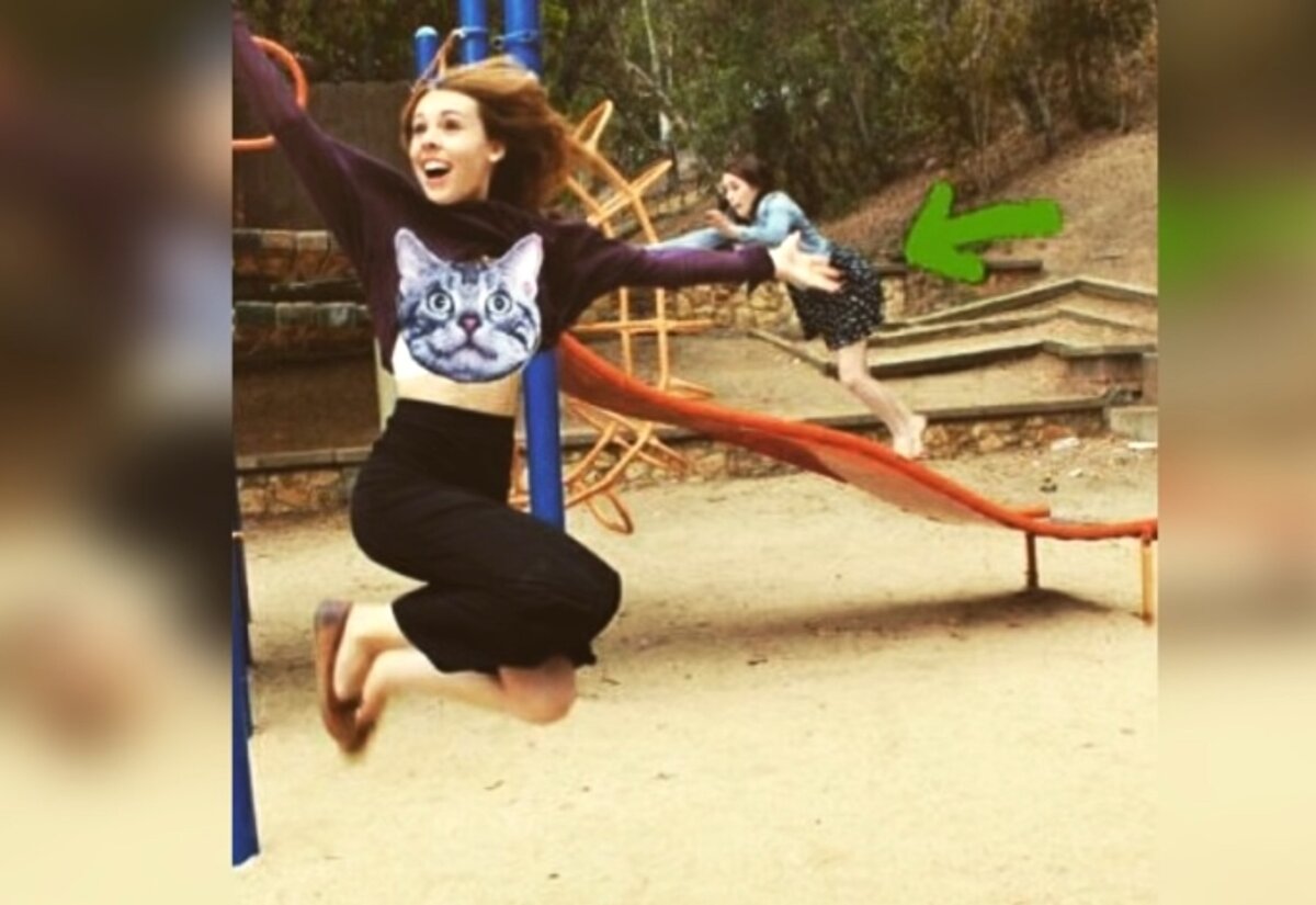 За секунду до...