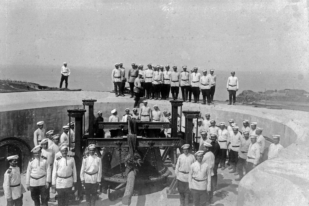 История берегового. Владивосток в 1904-1905. Иннокентьевская батарея Владивосток.