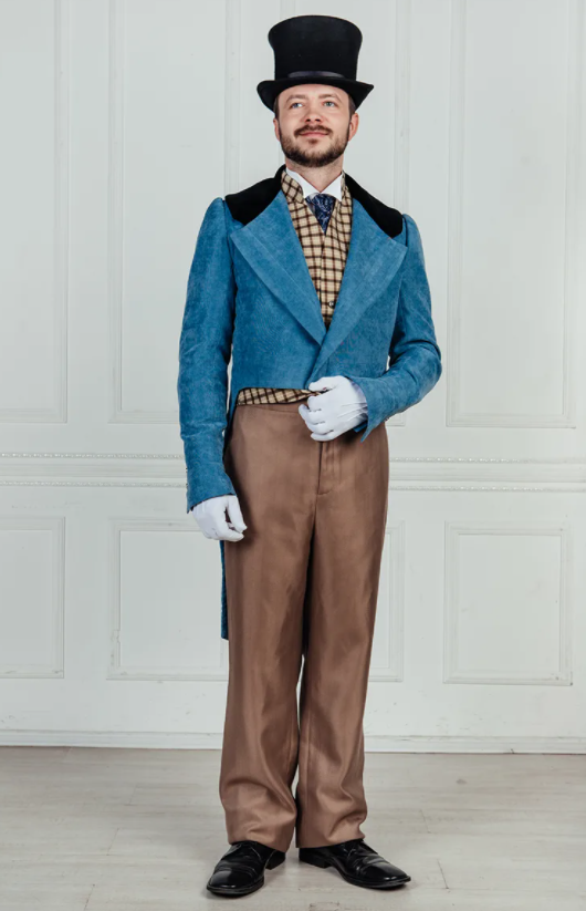 Мужской костюм 19 века в россии картинки