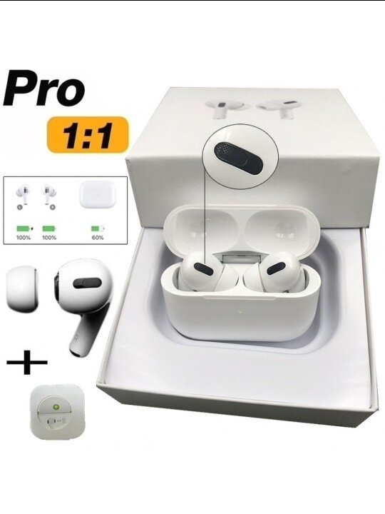 Также есть анимация при подключении к телефону.Шумоподавление 10/10. Водонепронецаемый. 