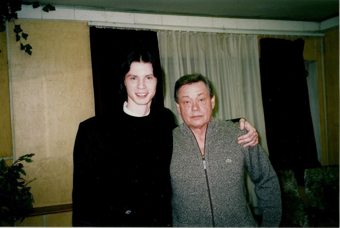 Максим Федоров и Николай Петрович. Фото из архива Максима Федорова.