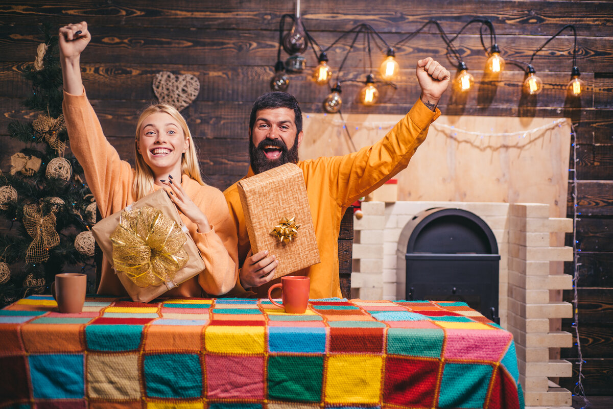 Новый год дома.