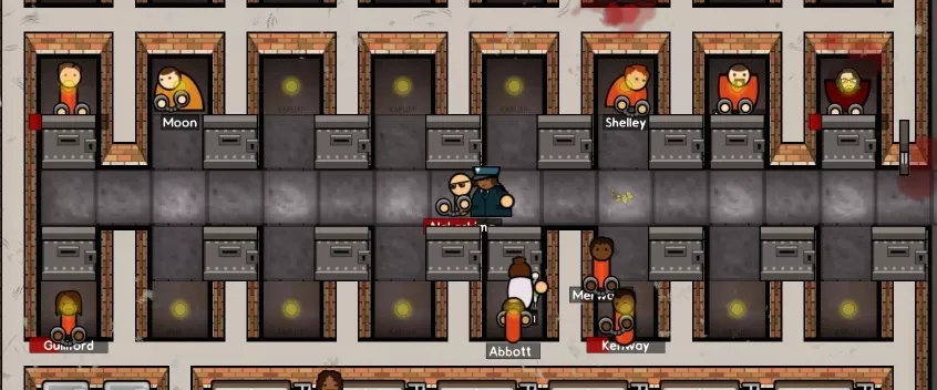 Prison architect комната для свиданий