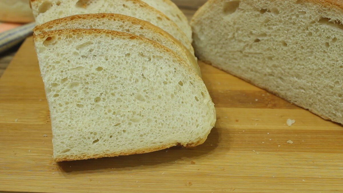 Домашний пшеничный хлеб на своей закваске