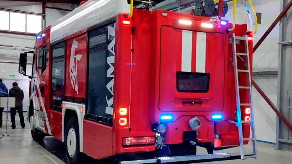 Пожарная автоцистерна Ивеко