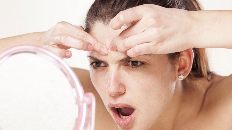 10 способов избавиться от вредной привычки «ковырять лицо»