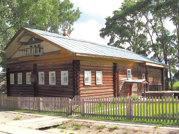 Родительский дом Конева в деревне