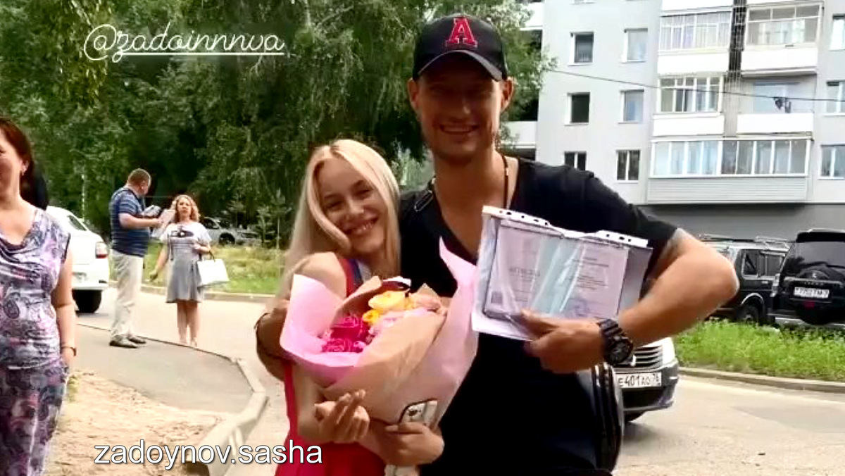 Задойнов с дочерью Настей, инстаграм
