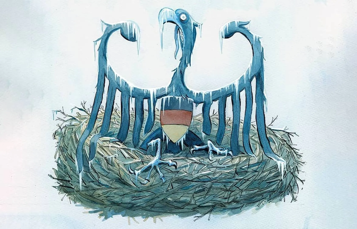 Иллюстрация The Spectator. Так британцы видят сейчас Германию