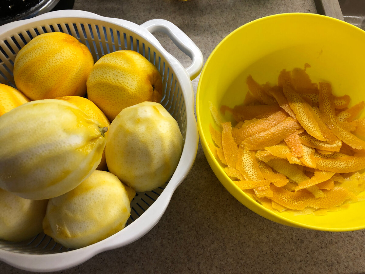 Цитрусы побрили...