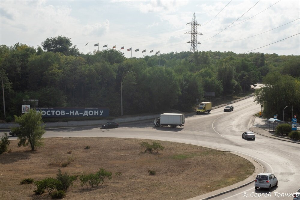 Окончание города и улицы