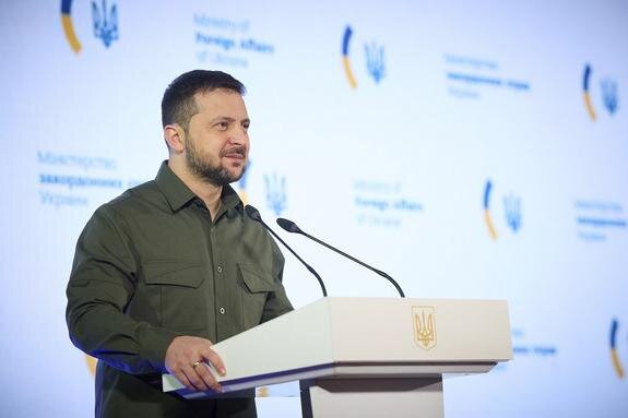    Президент Украины Владимир Зеленский, Ukraine Presidency / globallookpress.com