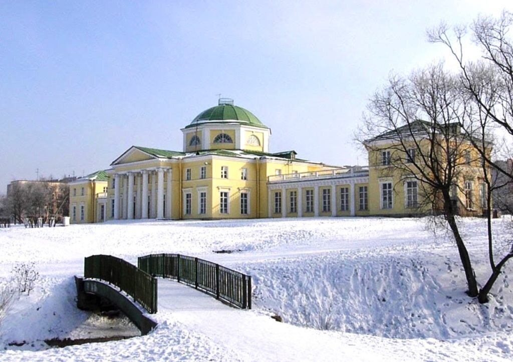 Старинный дом напоминает Таврический дворец