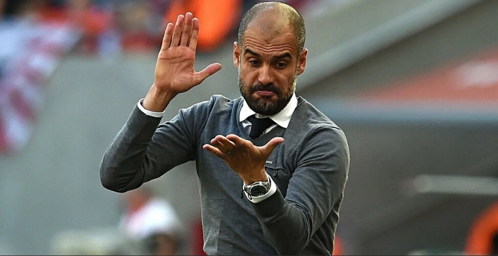 Главный тренер "Манчестер Сити" Хосеп Гвардиола