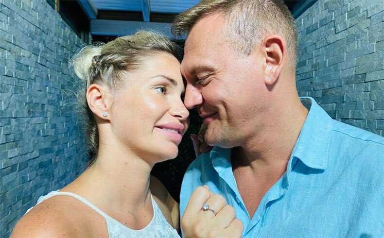 Ангелина Монах и Степан Меньщиков
​Фото: «Инстаграм»
