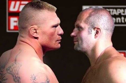 Брок Леснар и Фёдор Емельяненко.