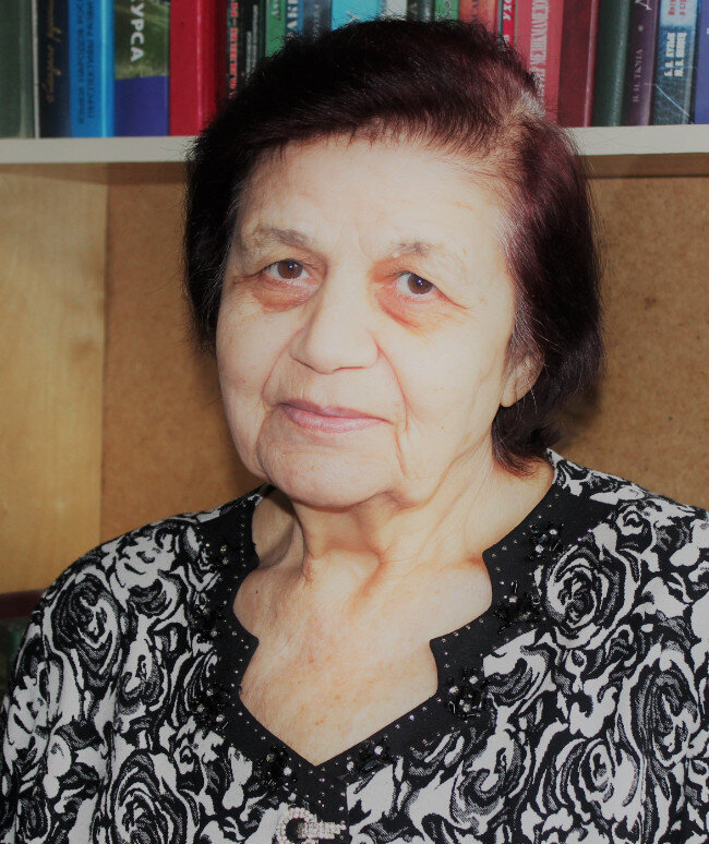 На фото: Фаида Абубакаровна Ганиева.