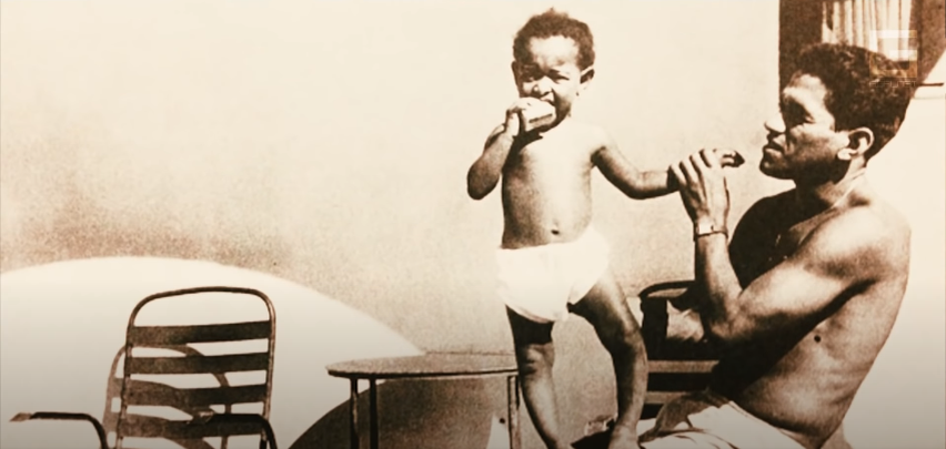 Гарринча с сыном