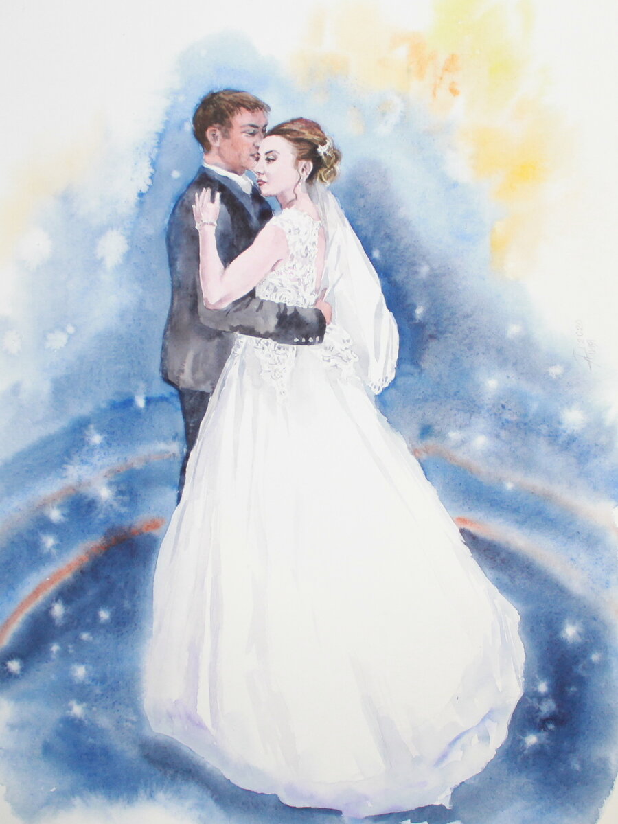 Акварель, бумага А3