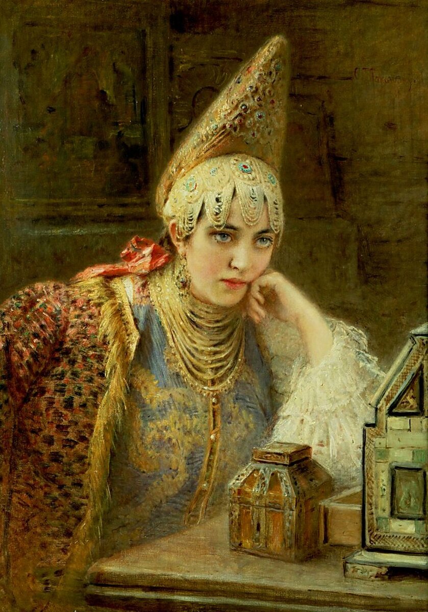 Маковский Константин «Русская красавица»