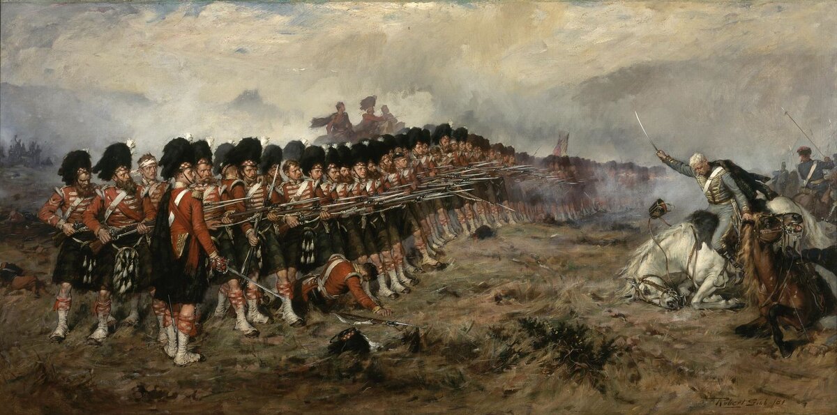 Балаклавское сражение времен Крымской войны 1853-1856 годов.