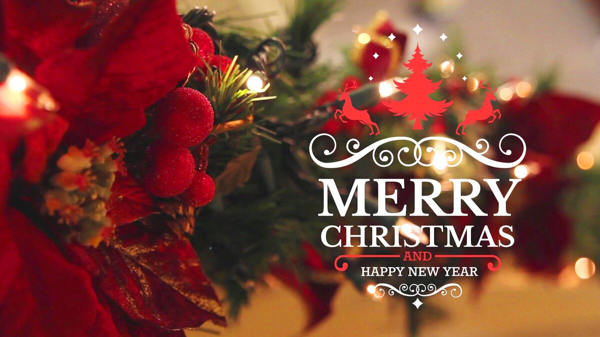 Рождественская открытка