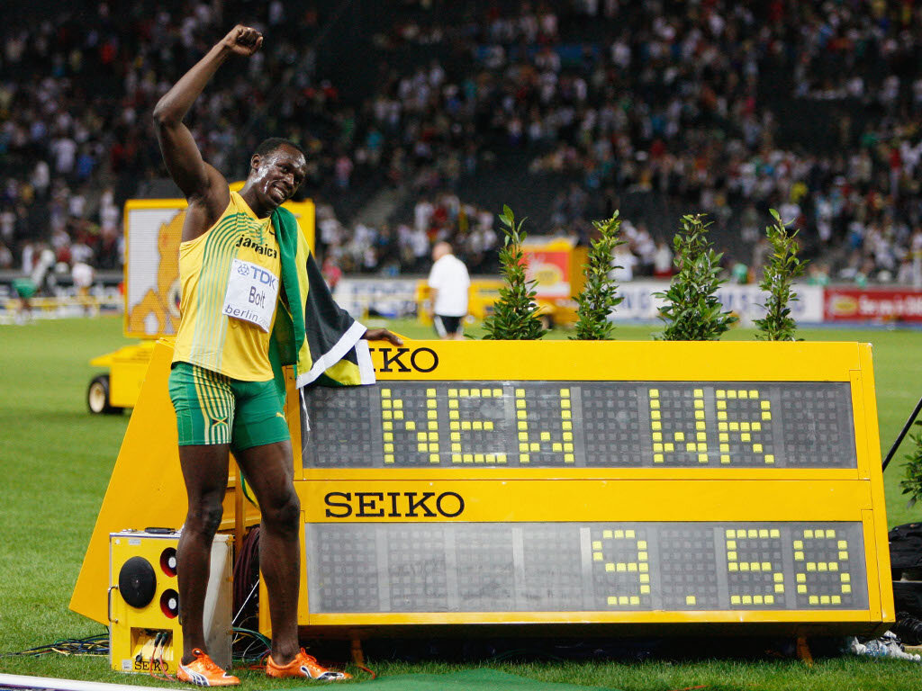 Рекорд 100 метров