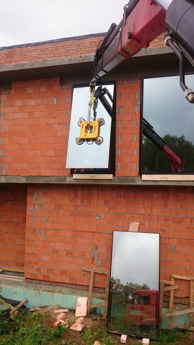 Установка затемненного стекла