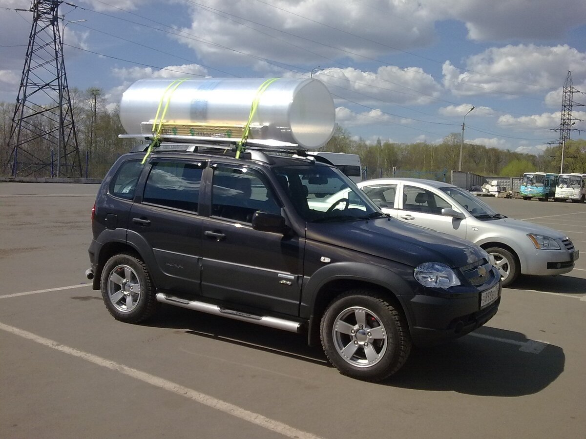 нива шевроле, перевозка грузов