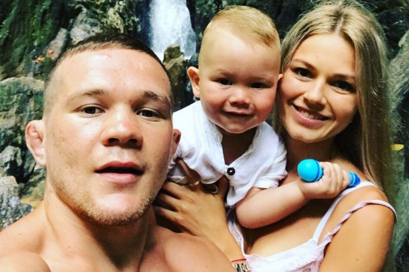 Пётр Ян с семьёй 