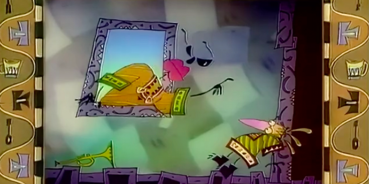 Кадр из анимационного клипа.