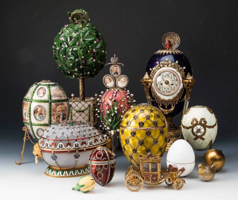 Яйца Фаберже, Музей Фаберже в Санкт-Петербурге, Источник: Яндекс картинки
