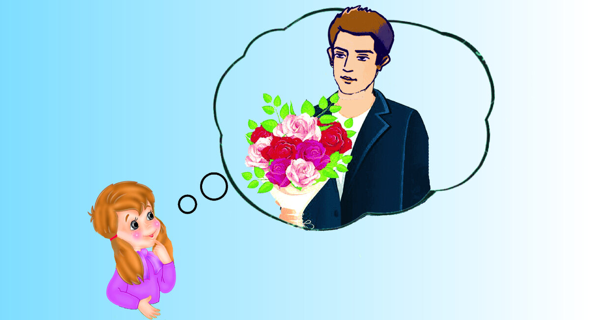 Цветы маме подарит папа!