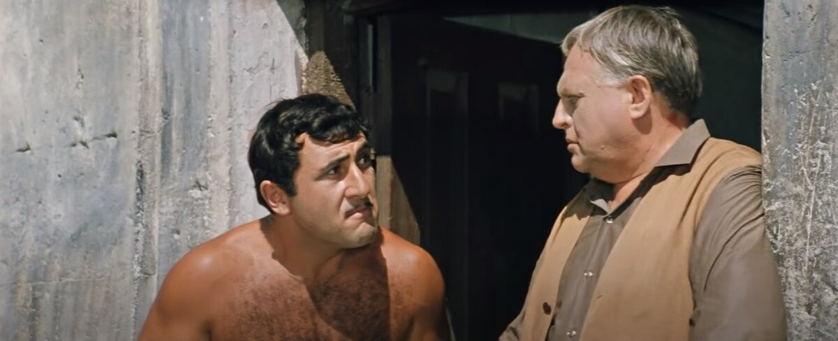 "Бриллиантовая рука". Леонид Каневский и Григорий Шпигель