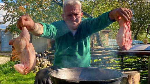 ХАРЧО в КАЗАНЕ. КОТЛЕТЫ на ОГНЕ. КУРИЦА в ТАНДЫРЕ.