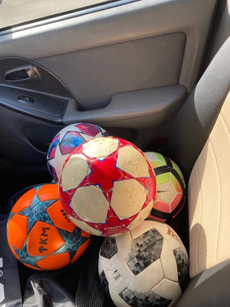 Ремонт мячей