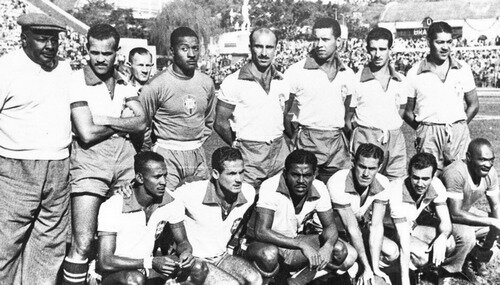 Сборная Бразилии на чемпионате мира-1950. 