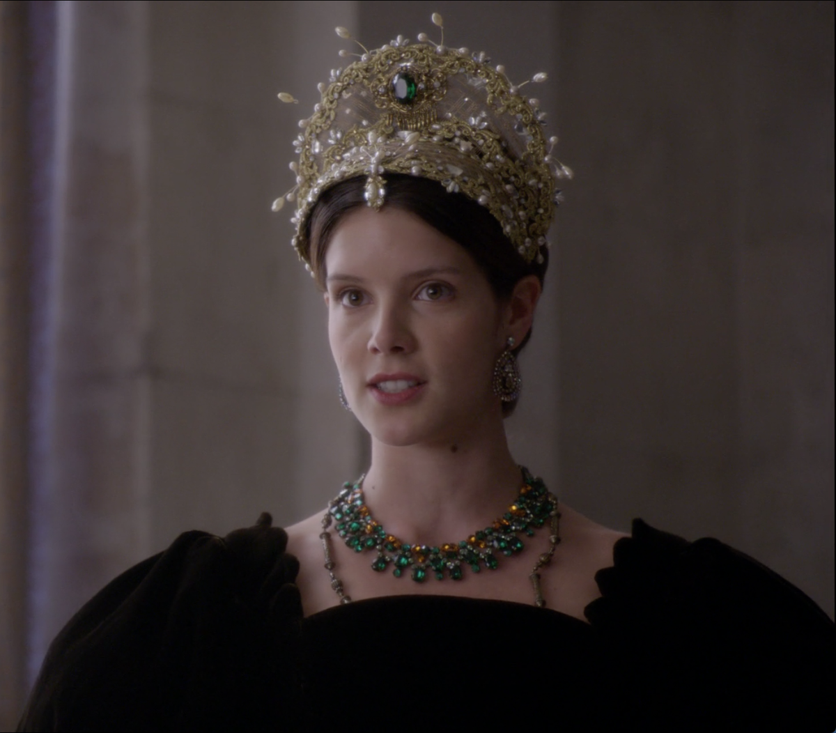 Кристина Датская в сериале «Тюдоры», роль исполнила Соня Кэссиди