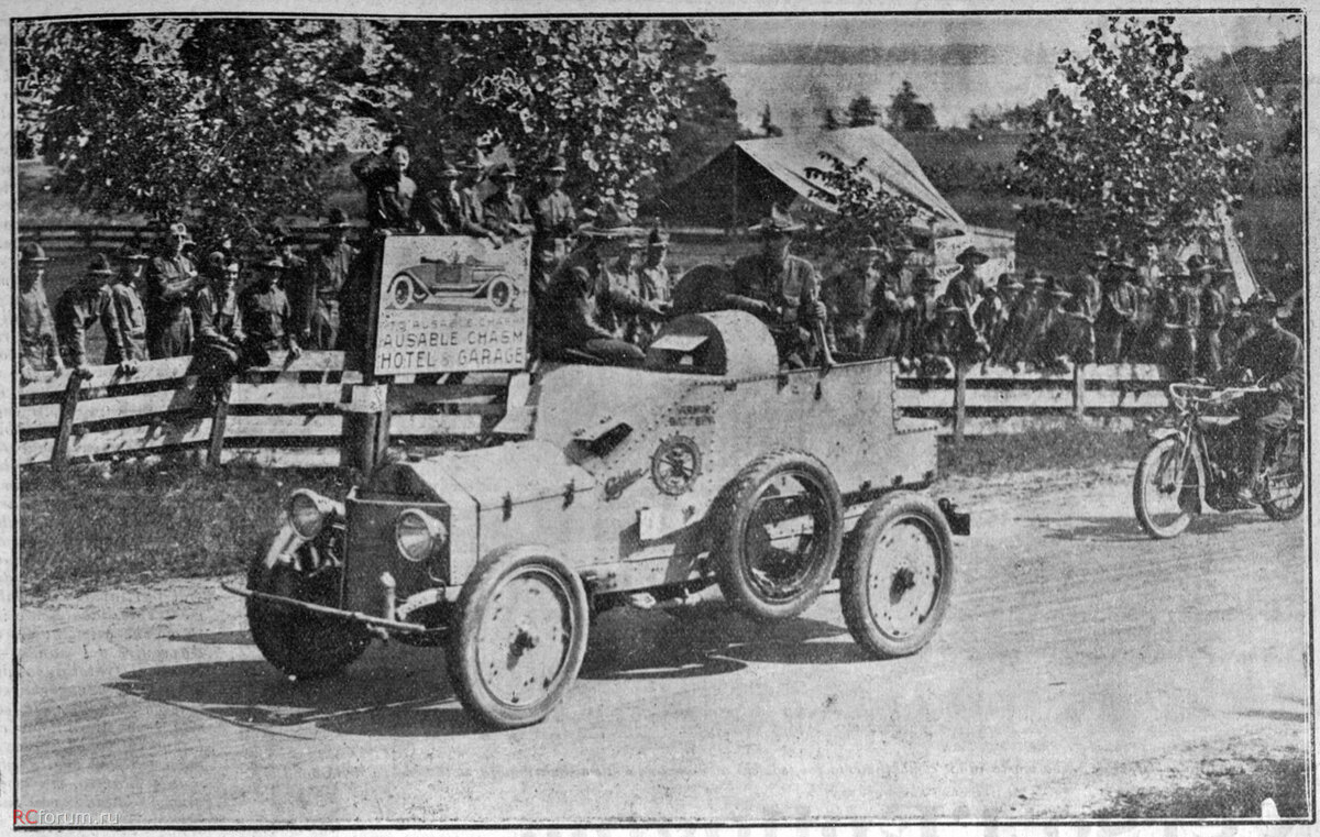 Неугомонный Дэвидсон. Davidson-Cadillac Armored Car М.1915. Новые  эксперименты в США. | Remont1969 | Дзен