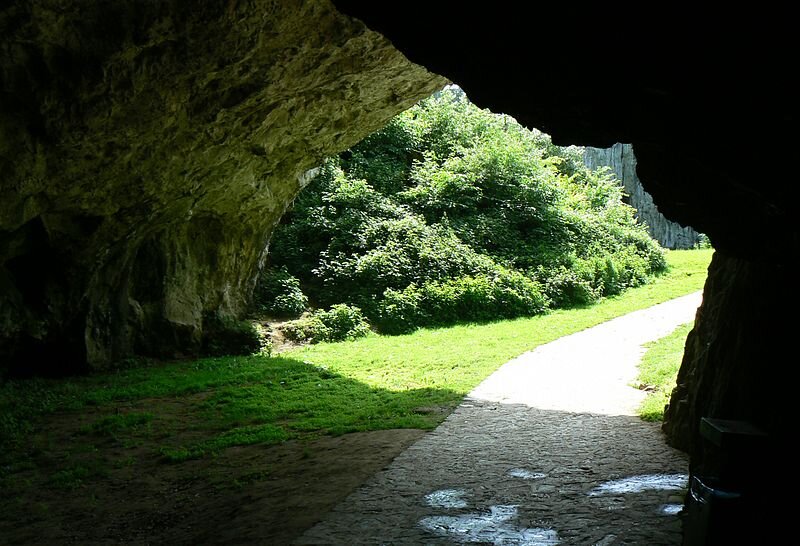 Моравские пещеры Чехия. Крас увидим
