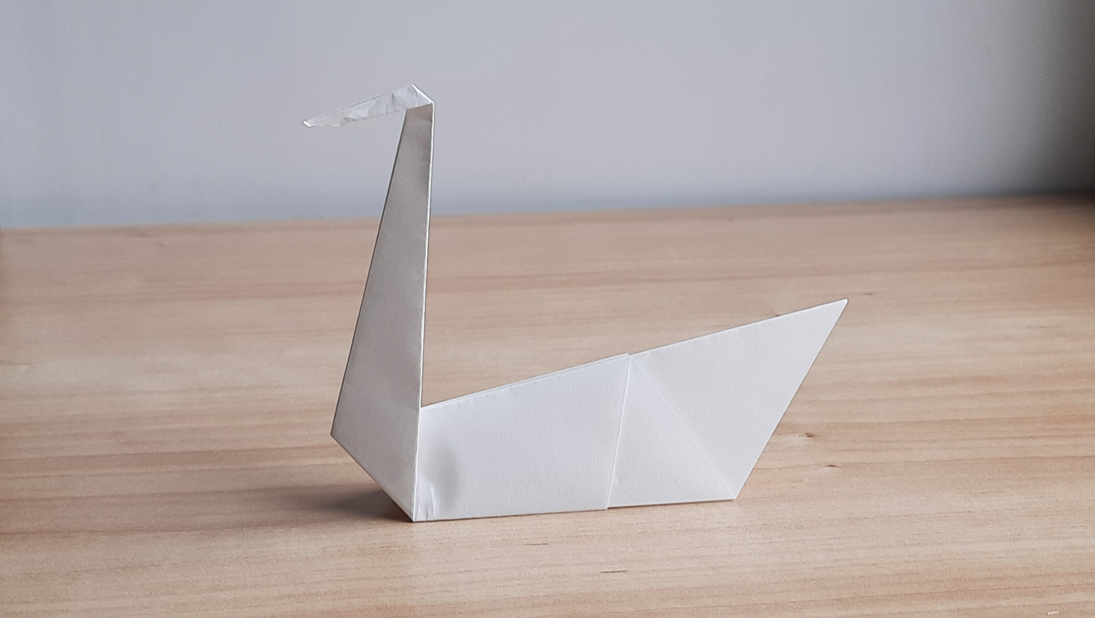 Лебедь оригами шаг за шагом - Простое оригами | EASY ORIGAMI - Оригами и поделки из бумаги | Дзен