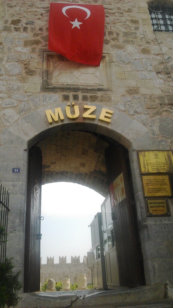 Вход в крепость-музей