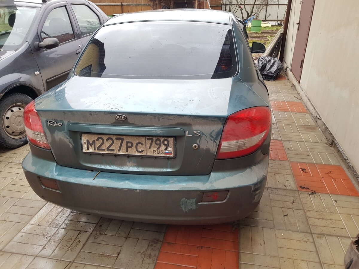 Kia Rio 1. Фото автора