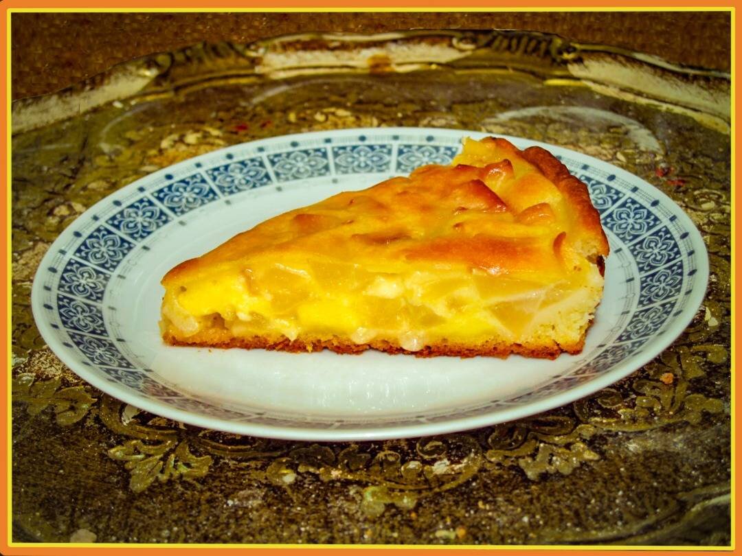 Простой яблочный пирог, пошаговый рецепт с фото на ккал