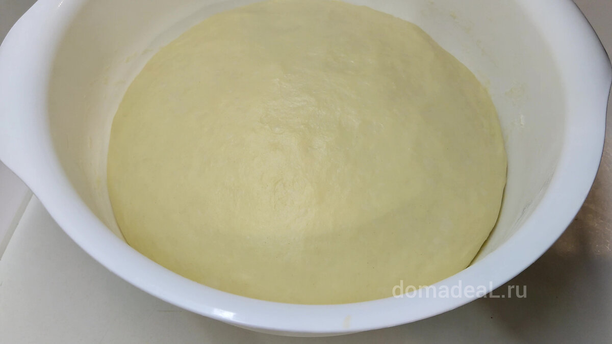 тесто после расстойки