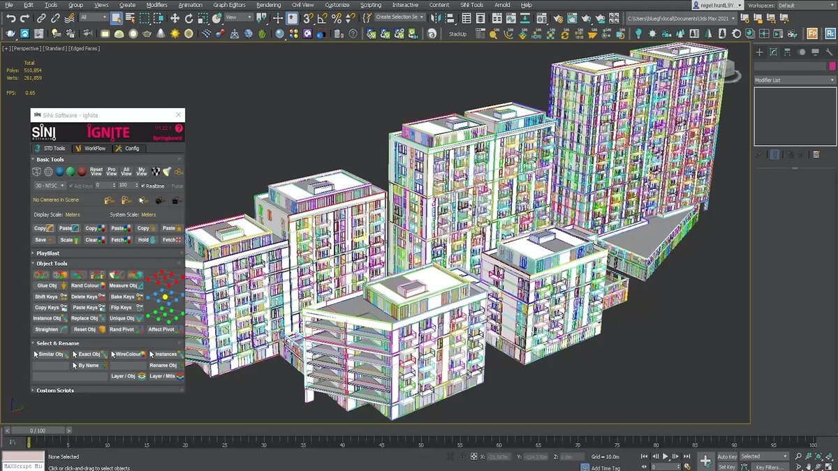 Sini tools – обзор плагина для 3DS MAX | Записки 3D-шника | Дзен